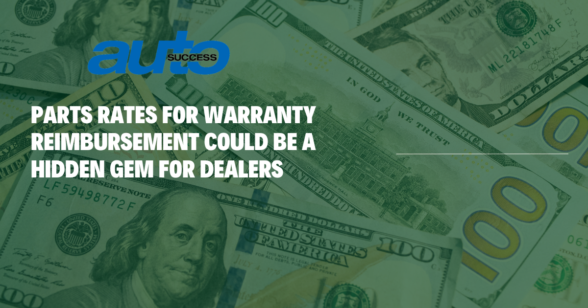 AutoSuccess Hidden Revenue Warranty Reimbursement